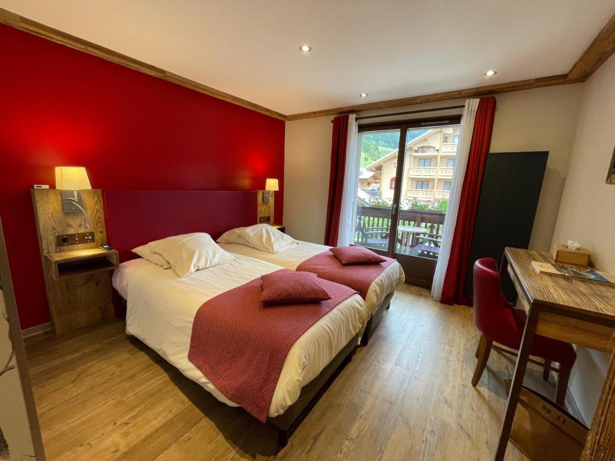 Hotel Les Cornettes Abondance Exterior foto